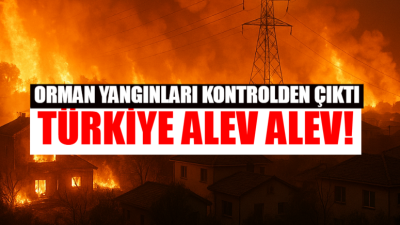 İzmir, Manisa ve Hatay'da günlerdir süren orman yangınları yerleşim yerlerini