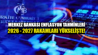 Merkez Bankası’ndan Yeni Enflasyon Tahminleri: 2026 ve 2027 Rakamları Yükseldi
