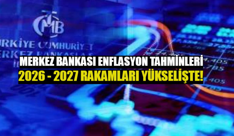 Merkez Bankası’ndan Yeni Enflasyon Tahminleri: 2026 ve 2027 Rakamları Yükseldi