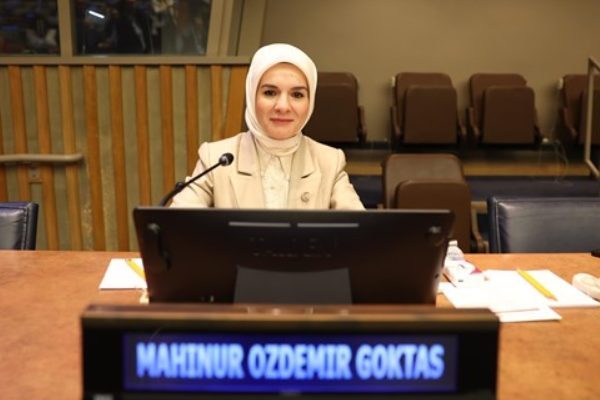 Aile ve Sosyal Hizmetler Bakanı Mahinur &Ouml;zdemir G&ouml;ktaş,&nbsp;Nar Kadın Girişimi