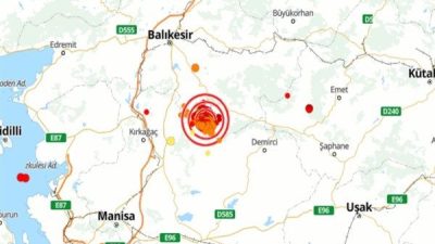 Boğazi&ccedil;i &Uuml;niversitesi Kandilli Rasathanesi ve Deprem Araştırma Enstit&uuml;s&uuml; (KRDAE) verilerine