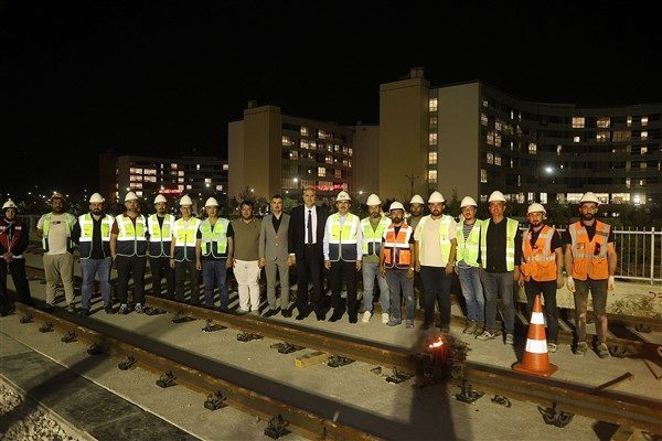 Konya B&uuml;y&uuml;kşehir Belediyesi, Stadyum-Şehir Hastanesi Tramvay Hattı Projesi&rsquo;nin ilk etabı