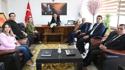 22 Eyl&uuml;l 2025 tarihinde Kırşehir Belediye Başkanı Ekicioğlu'na ger&ccedil;ekleştirilen ziyaretlerde,