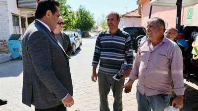 Pamukkale Belediye Başkanı Ali Rıza Ertemur, g&uuml;n&uuml;n ilk ziyaretini G&uuml;zelpınar