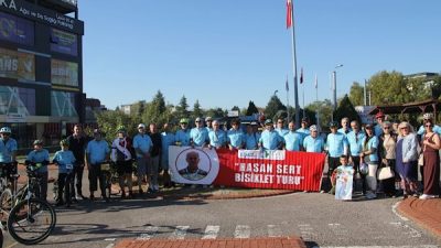 İzmit Belediyesi Spor İşleri M&uuml;d&uuml;rl&uuml;ğ&uuml; tarafından , şampiyon bisiklet&ccedil;i Hasan