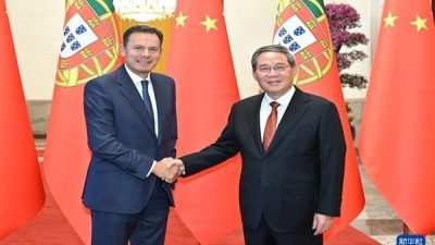 &Ccedil;in Başbakanı Li Qiang d&uuml;n başkent Beijing&rsquo;de &uuml;lkeye resmi ziyarette