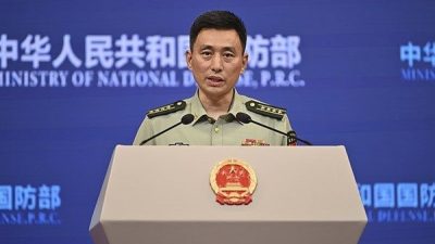 Zhang, bug&uuml;n Beijing&rsquo;de d&uuml;zenlenen olağan basın toplantısında, forumun katılımcılarının k&uuml;resel