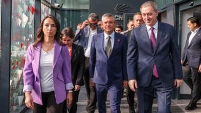 CHP Genel Başkanı &Ouml;zel, Halkların Eşitlik ve Demokrasi Partisi Eş