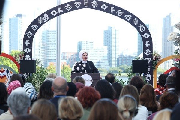 Cumhurbaşkanı Recep Tayyip Erdoğan&rsquo;ın eşi, Birleşmiş Milletler (BM) Sıfır Atık