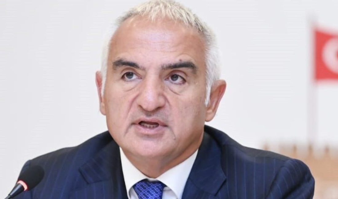 K&uuml;lt&uuml;r ve Turizm Bakanı Mehmet Nuri Ersoy, sosyal medya hesabından