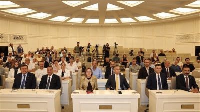 Gaziantep B&uuml;y&uuml;kşehir Meclis Salonu&rsquo;nda ger&ccedil;ekleştirilen GastroANTEP K&uuml;lt&uuml;r Yolu Festivali Bilgilendirme