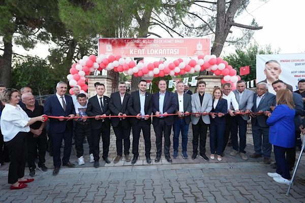 G&ouml;rdes&rsquo;te Manisa B&uuml;y&uuml;kşehir Belediyesi ve G&ouml;rdes Belediyesi iş birliğiyle hayata