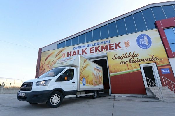 &Ccedil;orum Belediyesi Halk Ekmek Fabrikası tarafından , 1 Ekim 2025