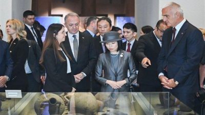 K&uuml;lt&uuml;r ve Turizm Bakanlığı&rsquo;nın davetlisi olarak T&uuml;rkiye&rsquo;ye gelen Prenses Akiko,