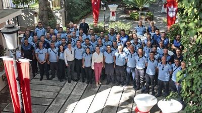 Konak Belediye Başkanı Nil&uuml;fer &Ccedil;ınarlı Mutlu, Zabıta Teşkilatı&rsquo;nın 199. kuruluş