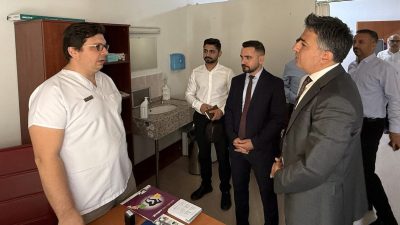 Batman İl Sağlık M&uuml;d&uuml;r&uuml; Uzm. Dr. Murat Solmaz, sağlık hizmetlerinin