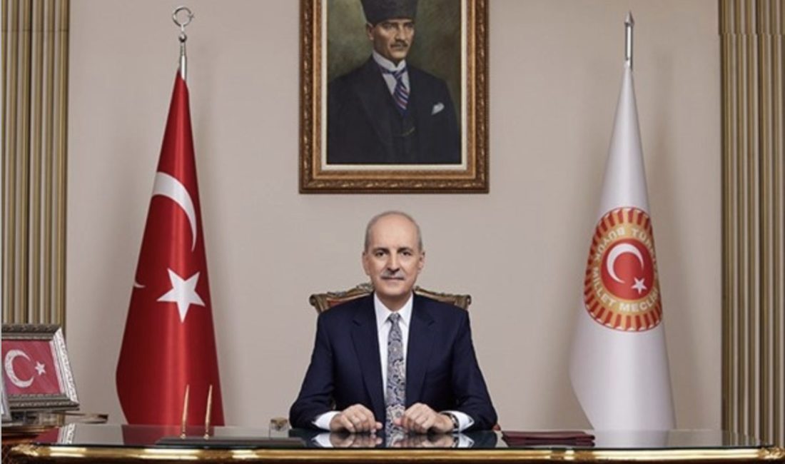 TBMM Başkanı Numan Kurtulmuş, İzmir Bal&ccedil;ova&rsquo;daki Salih İşg&ouml;ren Polis Merkezi&rsquo;ne