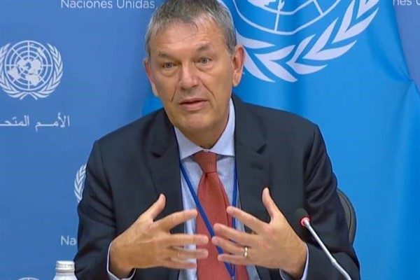 Lazzarini, b&ouml;lgenin "tamamen yok edilmekte olduğunu" belirterek, Gazze'nin "&ccedil;orak bir