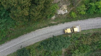 B&uuml;y&uuml;kşehir Belediyesi ekipleri &Ccedil;amaş il&ccedil;esi Hisarbey, G&uuml;m&uuml;şl&uuml; Mahallerinde bulunan 4,1