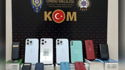 Ordu İl Emniyet M&uuml;d&uuml;rl&uuml;ğ&uuml; KOM Şube M&uuml;d&uuml;rl&uuml;ğ&uuml;nce ger&ccedil;ekleştirilen &ccedil;alışmalar sonucu