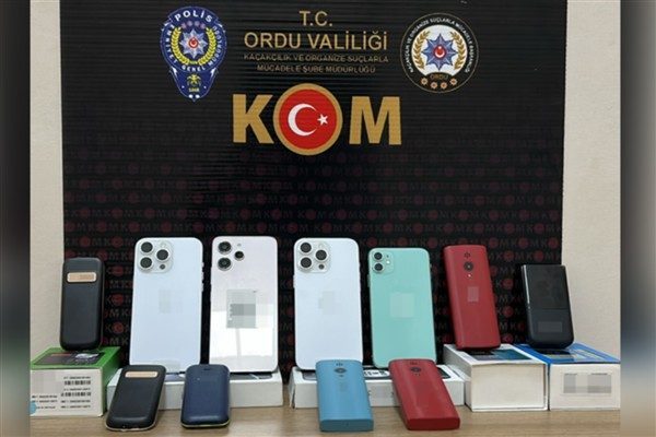 Ordu İl Emniyet M&uuml;d&uuml;rl&uuml;ğ&uuml; KOM Şube M&uuml;d&uuml;rl&uuml;ğ&uuml;nce ger&ccedil;ekleştirilen &ccedil;alışmalar sonucu