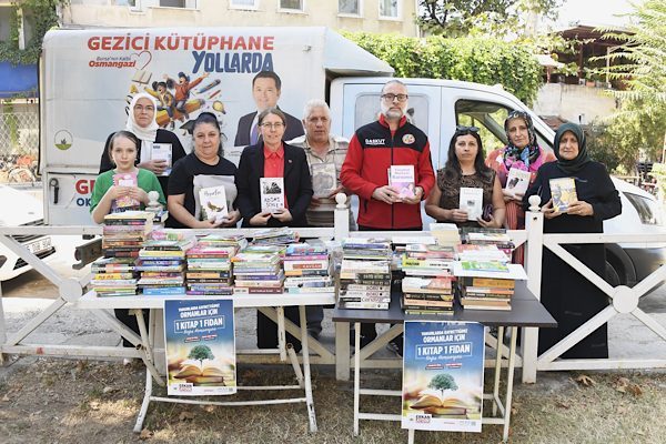 Osmangazi Belediyesi tarafından, yanan ormanlık alanların yeniden yeşertilmesi amacıyla 1