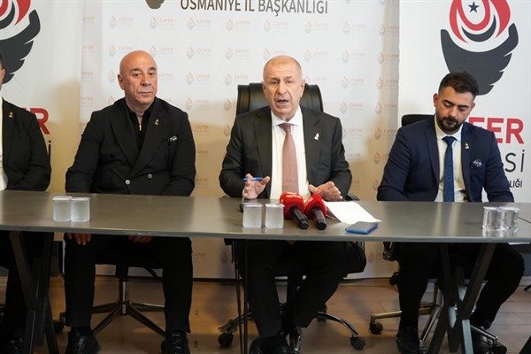 Zafer Partisi Genel Başkanı Prof. Dr. &Uuml;mit &Ouml;zdağ, Osmaniye İl
