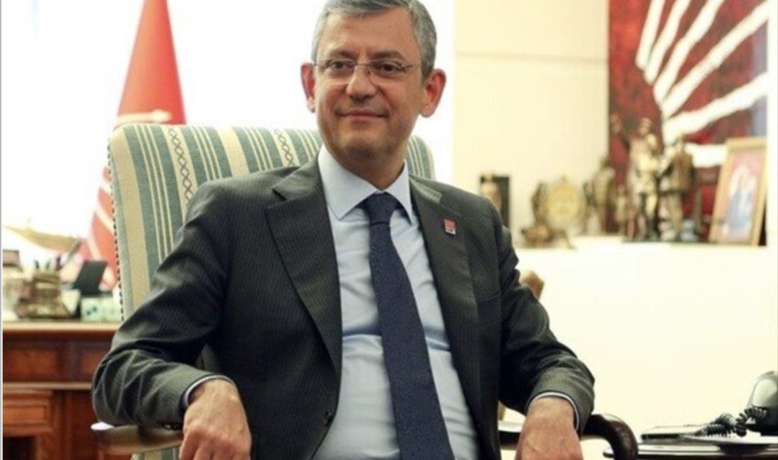 CHP Genel Başkanı &nbsp;&Ouml;zel, partinin 102. kuruluş yılı kapsamında Ankara