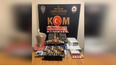Rize İl Emniyet M&uuml;d&uuml;rl&uuml;ğ&uuml;nden yapılan a&ccedil;ıklamaya g&ouml;re ger&ccedil;ekleşen &ccedil;alışmalarda&nbsp;11430 adet