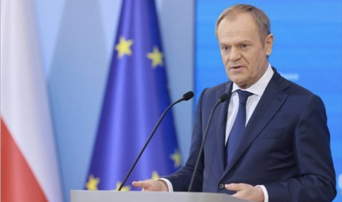 Polonya Başbakanı Tusk, Rusya&rsquo;nın Kiev&rsquo;deki h&uuml;k&uuml;met binalarına y&ouml;nelik saldırısına ilişkin