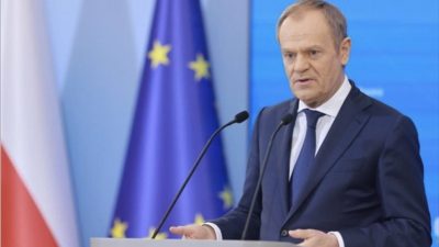 Polonya Başbakanı Tusk, Rusya&rsquo;nın Kiev&rsquo;deki h&uuml;k&uuml;met binalarına y&ouml;nelik saldırısına ilişkin