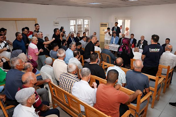 Adana Valisi Yavuz Selim K&ouml;şger, Y&uuml;reğir il&ccedil;esi Başak Mahallesi ziyaretikapsamında