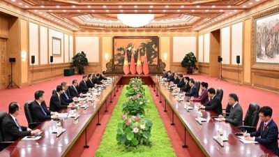 &Ccedil;in Cumhurbaşkanı Xi Jinping, bug&uuml;n &Ccedil;in Halkının Japon Saldırganlara Karşı