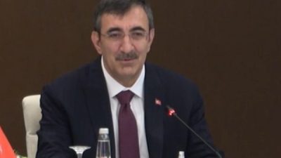 Cumhurbaşkanı Yardımcısı Cevdet Yılmaz, a&ccedil;ıklamasında "CHP Genel Başkanı &Ouml;zg&uuml;r &Ouml;zel,