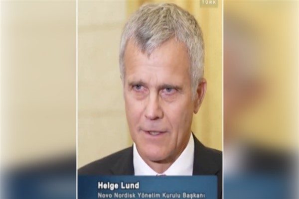 Novo Nordisk Y&ouml;netim Kurulu Başkanı Helge Lund, CMG&rsquo;ye verdiği deme&ccedil;te,