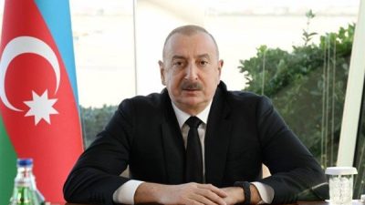 Azerbaycan Cumhurbaşkanı Aliyev&rsquo;in konuşmasından bazı satır başları ş&ouml;yle: &ldquo;Bug&uuml;n barış