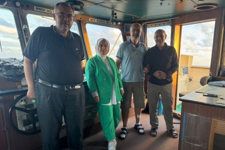 Milletvekili Atmaca ve beraberindeki gemi ekibi, bu sabah itibarıyla İsrail
