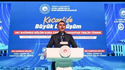 &Ccedil;evre, Şehircilik ve İklim Değişikliği Bakanı Kurum, Hatay&rsquo;a verilen s&ouml;z&uuml;n