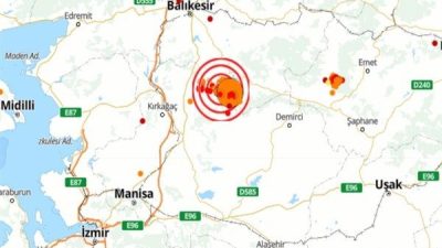 Boğazi&ccedil;i &Uuml;niversitesi Kandilli Rasathanesi ve Deprem Araştırma Enstit&uuml;s&uuml; (KRDAE) verilerine