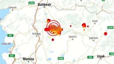 Boğazi&ccedil;i &Uuml;niversitesi Kandilli Rasathanesi ve Deprem Araştırma Enstit&uuml;s&uuml; (KRDAE) verilerine