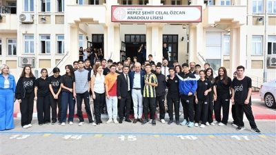 Okul y&ouml;netiminin talebi &uuml;zerine hayata ge&ccedil;irilen proje kapsamında, mevcut 48