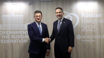 Enerji ve Tabii Kaynaklar Bakanı Bayraktar, Rusya Enerji Haftası marjında