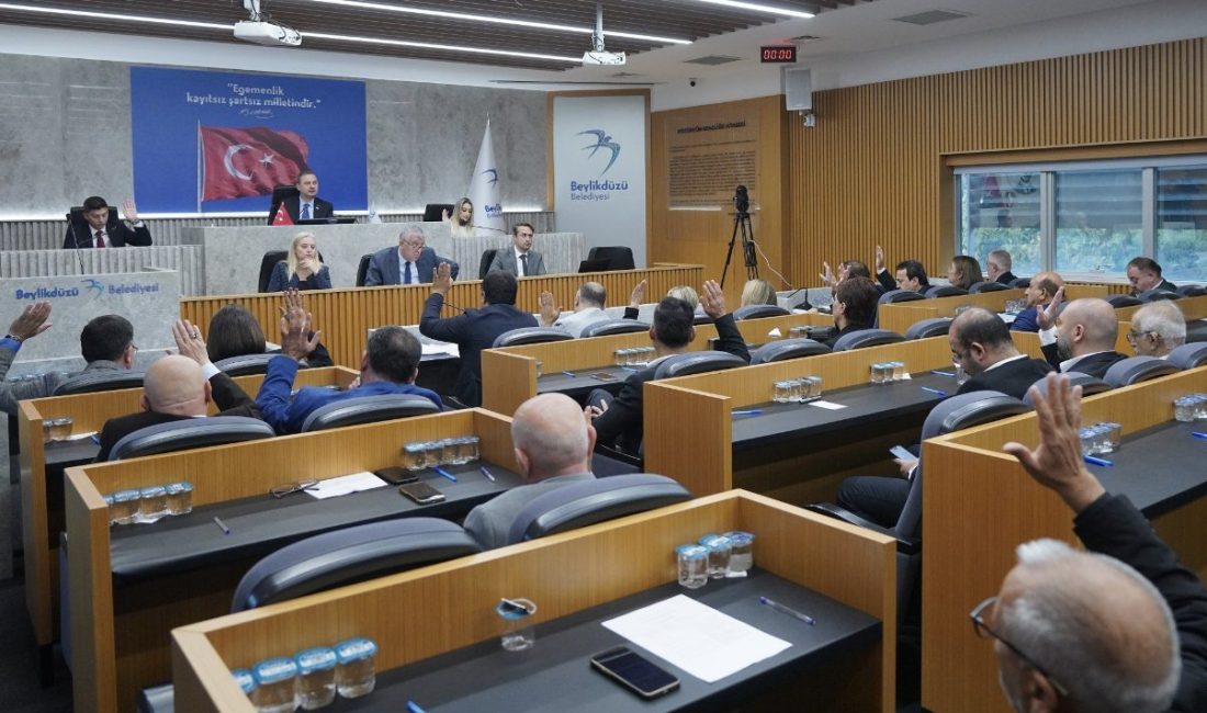 Beylikd&uuml;z&uuml; Belediyesi Ekim ayı Meclis Toplantısı&rsquo;nda g&ouml;r&uuml;ş&uuml;len 2026 Mali Yılı