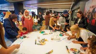 Beylikd&uuml;z&uuml; Atat&uuml;rk K&uuml;lt&uuml;r ve Sanat Merkezi&rsquo;nde ger&ccedil;ekleşen programda &ccedil;ocuklar doyasıya