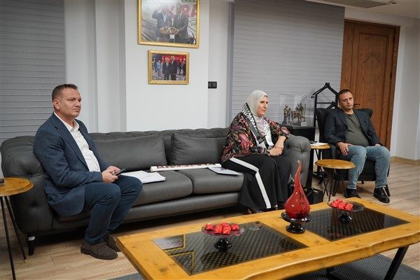 Bornova&rsquo;yı ziyaret eden Dura Belediyesi Meclis &Uuml;yeleri Safa Rajaei ve