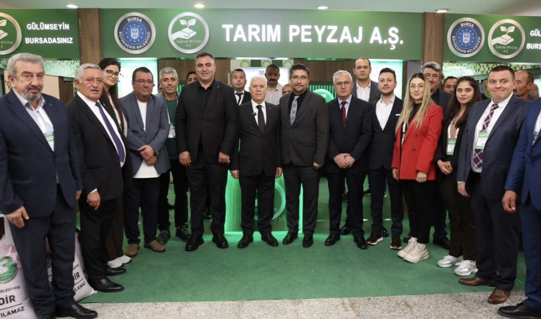 Bursa B&uuml;y&uuml;kşehir Belediyesi, tarımsal kalkınmayı destekleyen projeleriyle T&uuml;rkiye&rsquo;nin kapsamlı fuarlarından