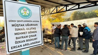 Manisa B&uuml;y&uuml;kşehir Belediyesi Kent Estetiği Dairesi Başkanlığı, lokma hayrı d&uuml;zenledi.