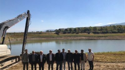 Cumhuriyet Halk Partisi (CHP) İneg&ouml;l İl&ccedil;e Başkanı Zemci Şahin ve