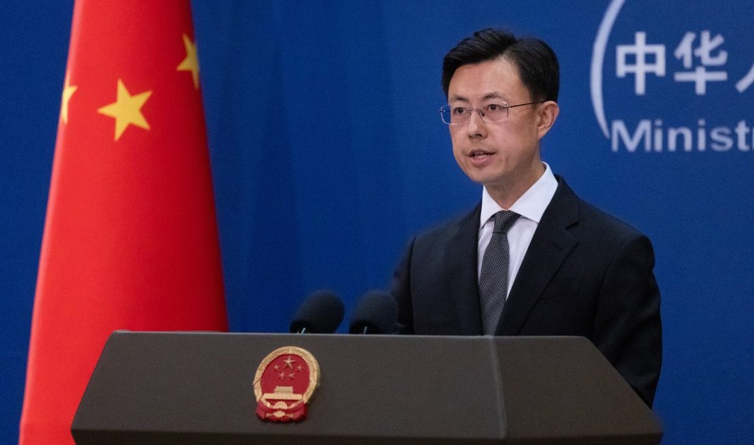 &Ccedil;in Dışişleri Bakanlığı S&ouml;zc&uuml;s&uuml; Guo Jiakun, ABD tarafının talepte bulunması
