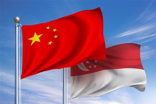 Cumhurbaşkanı Xi Jinping ve Singapur Devlet Başkanı&nbsp;Tharman Shanmugaratnam, iki &uuml;lke